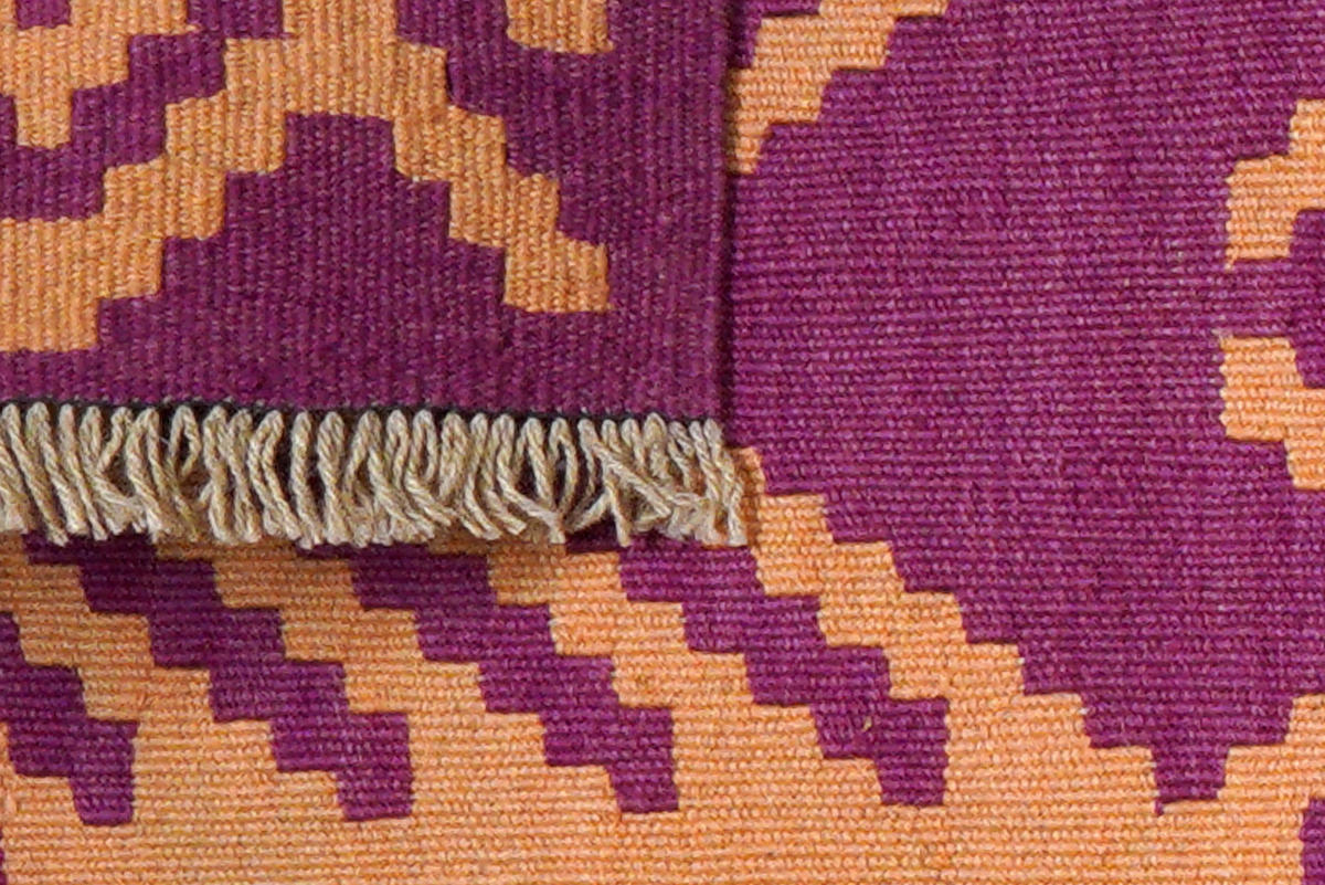 PersaTepp Teppich Kelim Gashgai violett B/H/L: ca. 62x1x93 cm Kelim Gashgai - violett (93,00/62,00/1,00cm) - PersaTepp