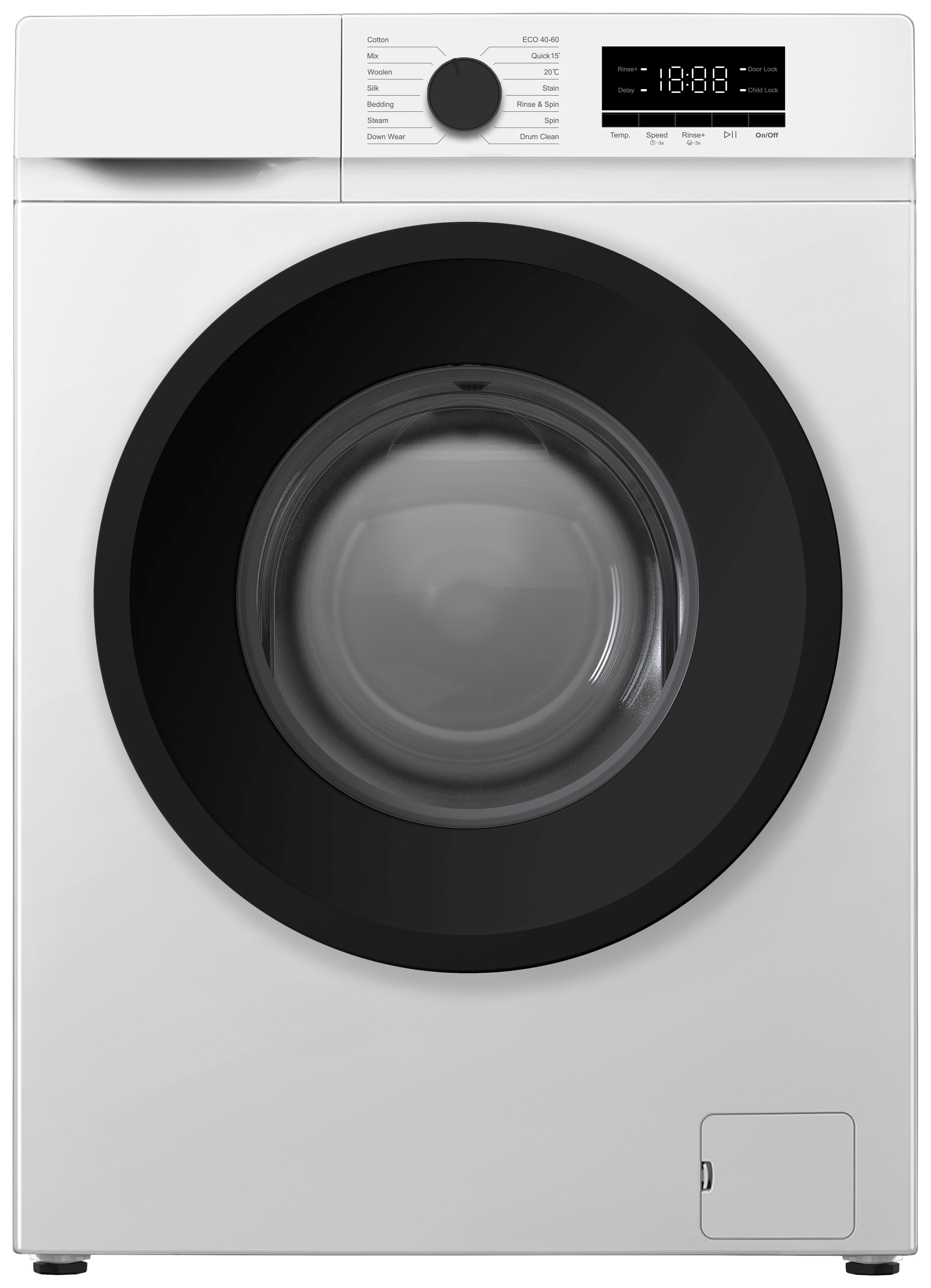 PKM Waschmaschine WA8-1214A weiß B/H/T: ca. 60x84x45 cm ca. 8 kg Waschmaschine WA8-1214A - weiß (60,00/84,00/45,00cm) - PKM