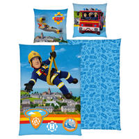 Baumwoll Wende Bettwäsche Feuerwehrmann Sam Renforce Multi Baumwolle B/L: ca. 135x200 cm Feuerwehrmann Sam - Multi (135,00/200,00cm)