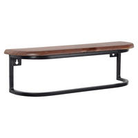 Wandregal B/H/T: ca. 50x15x13 cm Wandregal - (50,00/15,00/13,00cm) - Wohnling