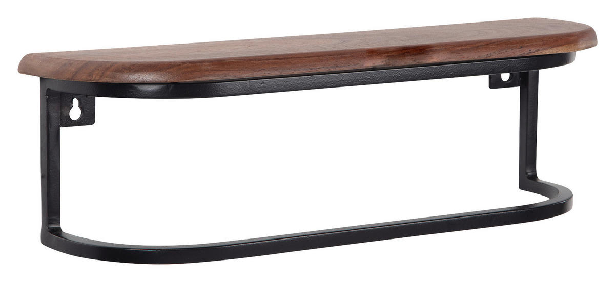 Wandregal B/H/T: ca. 50x15x13 cm Wandregal - (50,00/15,00/13,00cm) - Wohnling