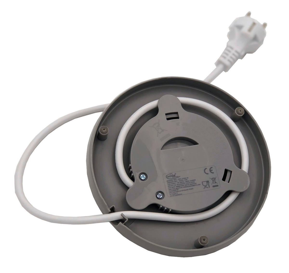 Elta Wasserkocher WK-2200.16 weiß Kunststoff ca. 1,7 l Classic Line - weiß (1,70l) - Elta