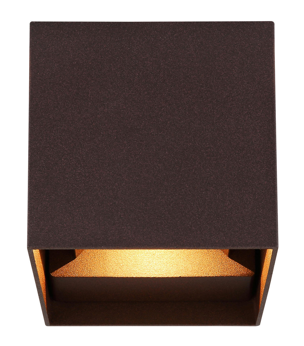 Außenleuchte rostfarbig klar H/D: ca. 10x15,9 cm Veronika - klar/rostfarbig (15,90/10,00cm) - GLOBO