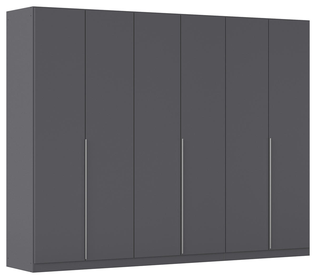 Kleiderschrank Alabama grau B/H/T: ca. 271x210x54 cm Alabama - Alu/grau (271,00/210,00/54,00cm)