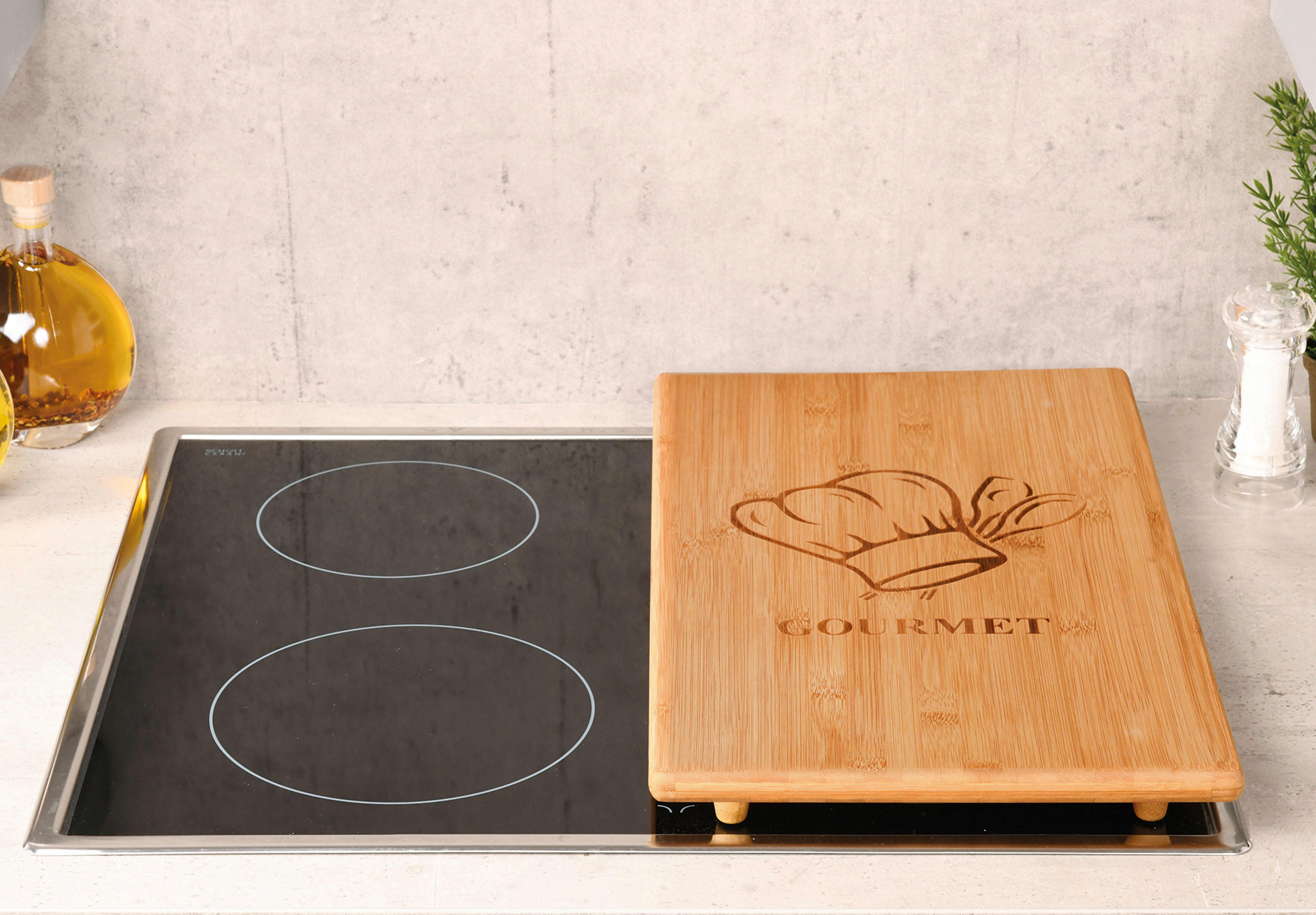 Kesper Herdabdeckplatte Herdabdeckplatte_Gourmet - (50,00/28,00/4,00cm) - Kesper