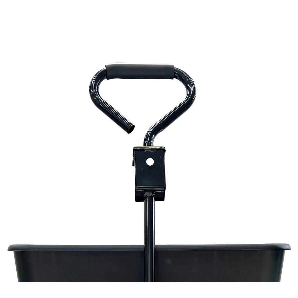 Thumbnail - Westmann Schubkarre Prakta schwarz B/H/L: ca. 59,5x105x119 cm