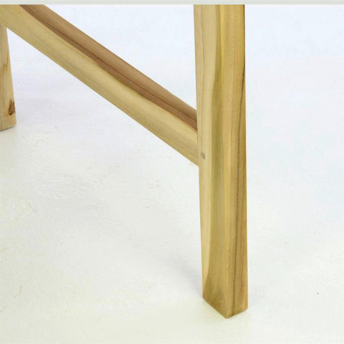 VCM Balkontisch braun Teakholz B/H/L: ca. 65x75x25 cm Balkontisch - braun (25,00/65,00/75,00cm) - VCM