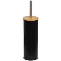WC-Garnitur schwarz Metall WC-Garnitur_Nordic_Black - schwarz (10,00/37,00cm) - POCOline