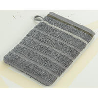 Waschhandschuh Marta Marta - dunkelgrau (16,00/22,00cm) - oh cosy
