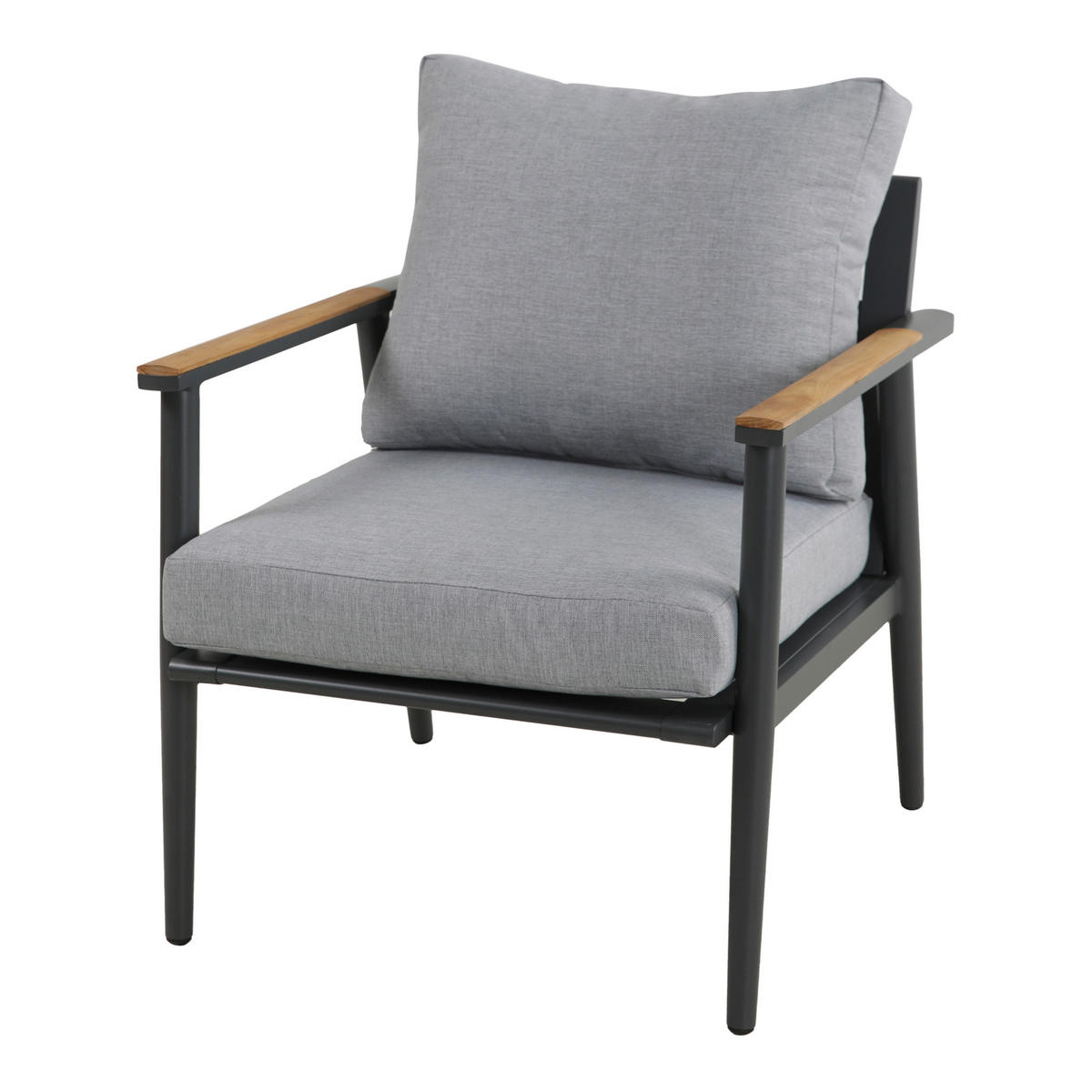 AXI Outdoor Living Loungeset Bibi braun Metall B/H/L: ca. 82,5x75,5x191,5 cm Bibi - braun/anthrazit (191,50/82,50/75,50cm) - AXI Outdoor Living
