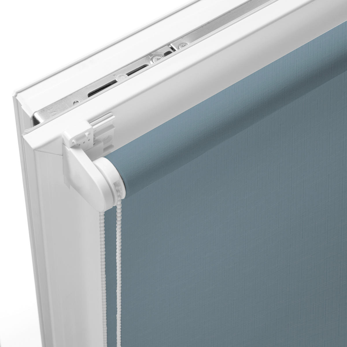 Rollo Struktur taubenblau B/L: ca. 120x150 cm Struktur - taubenblau (120,00/150,00cm) - Boviva