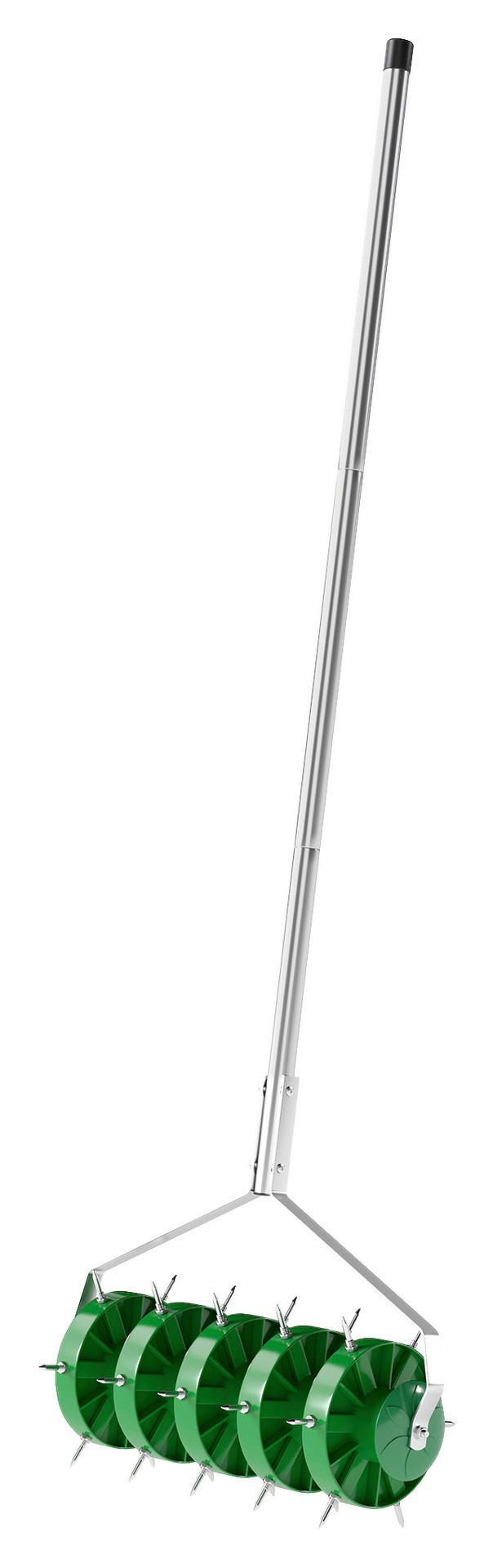 Outsunny Rasenbelüfter Rasenbelüfter - grün (45,00/21,00/140,00cm) - Outsunny