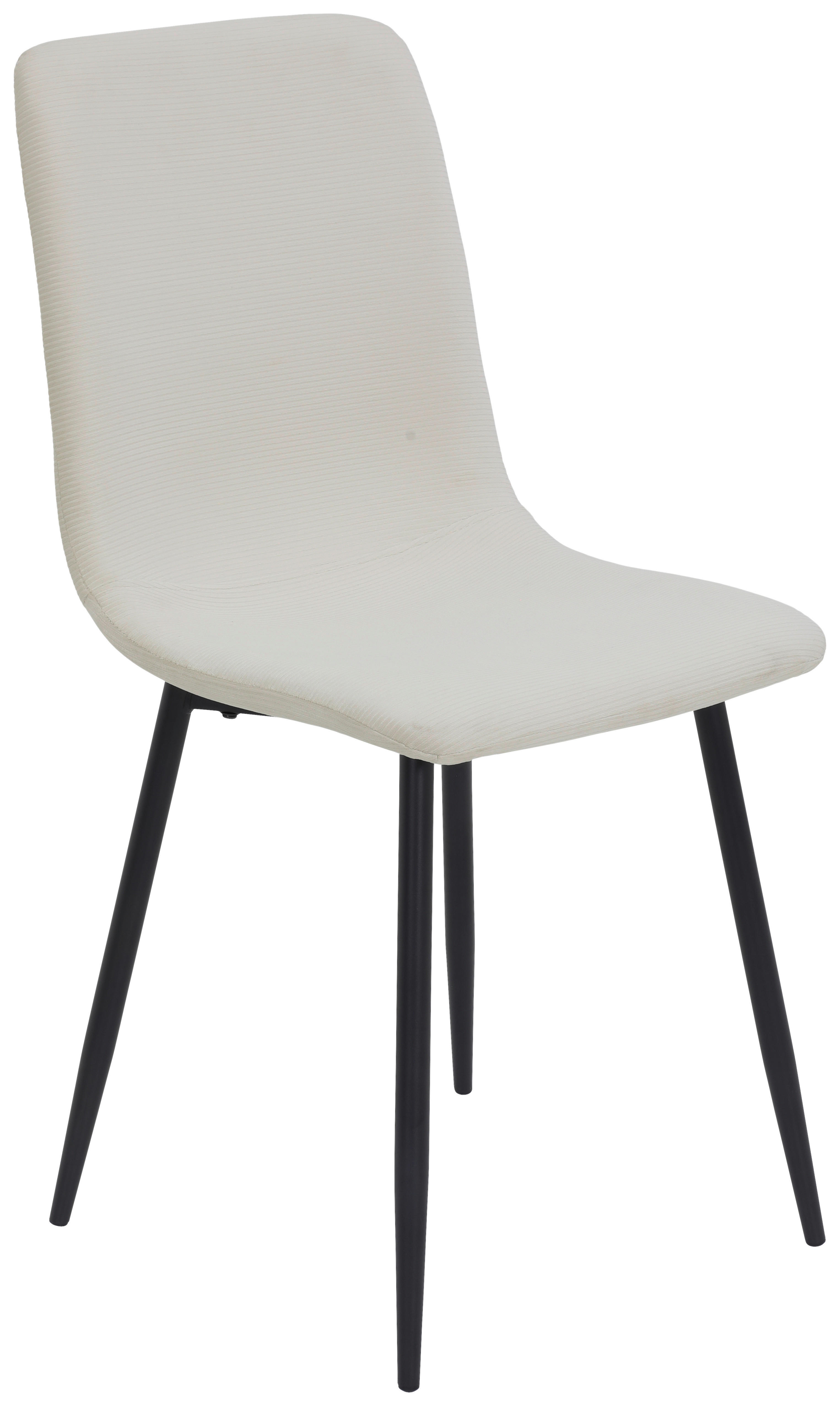 Stuhl Leipzig, 4er-Set beige Microfaser B/H/T: ca. 44x92x54 cm Leipzig, 4er-Set - beige (44,00/92,00/54,00cm) - Hela