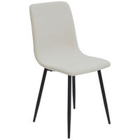 Stuhl Leipzig, 4er-Set beige Microfaser B/H/T: ca. 44x92x54 cm Leipzig, 4er-Set - beige (44,00/92,00/54,00cm) - Hela