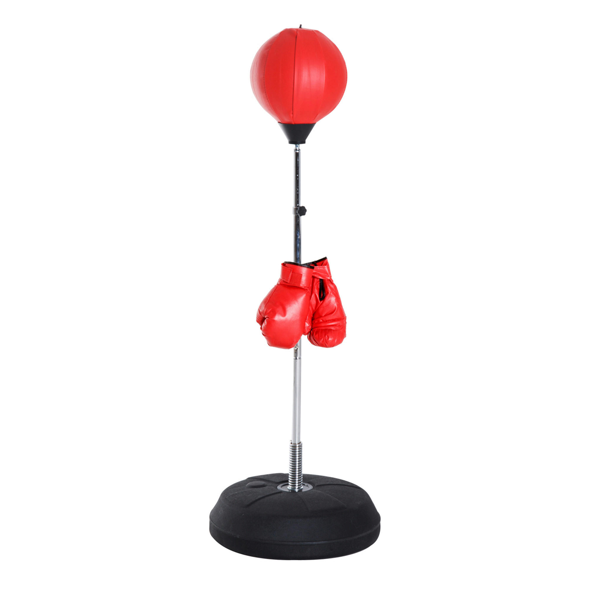 HOMCOM Boxsack rot Kunststoff B/H/L: ca. 43x144x43 cm Boxsack - rot (43,00/43,00/144,00cm) - HOMCOM