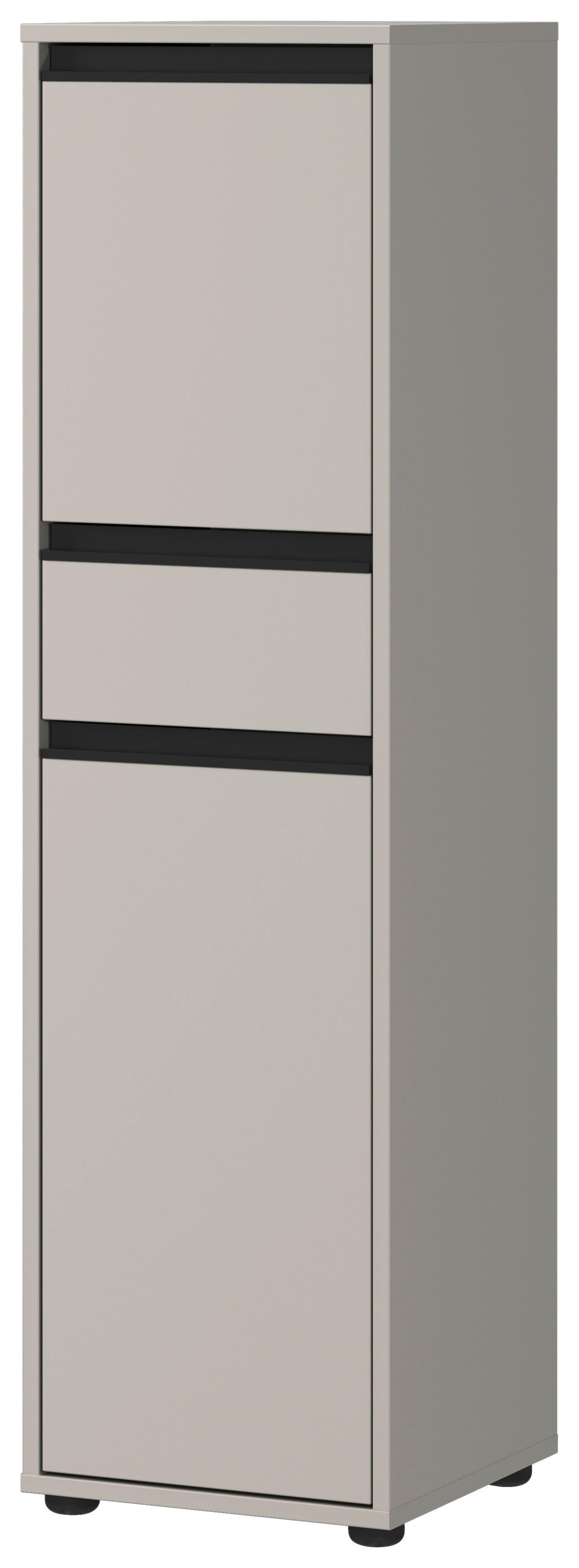 Schrank 2201-186 steingrau B/H/T: ca. 33x121x34 cm 2201-186 - steingrau (33,00/121,00/34,00cm) - Germania
