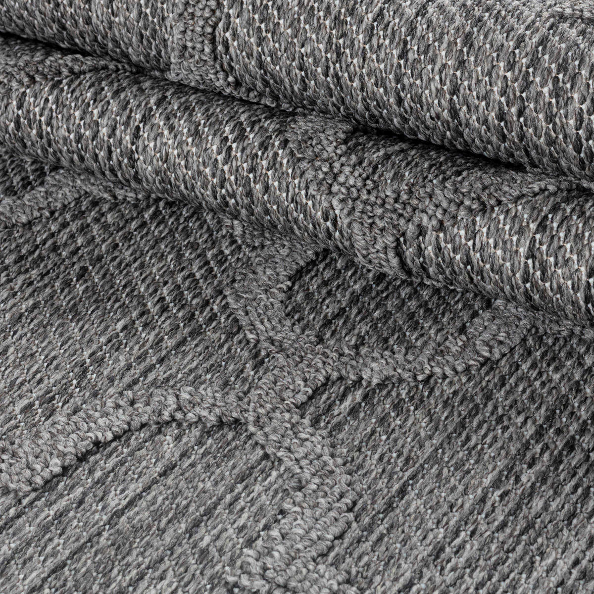 Ayyildiz Teppich PATARA grau B/L: ca. 240x340 cm PATARA - grau (240,00/340,00cm) - Ayyildiz
