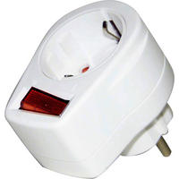Unitec Zwischenstecker weiß ca. 250 V Zwischenstecker - weiß - UniTec