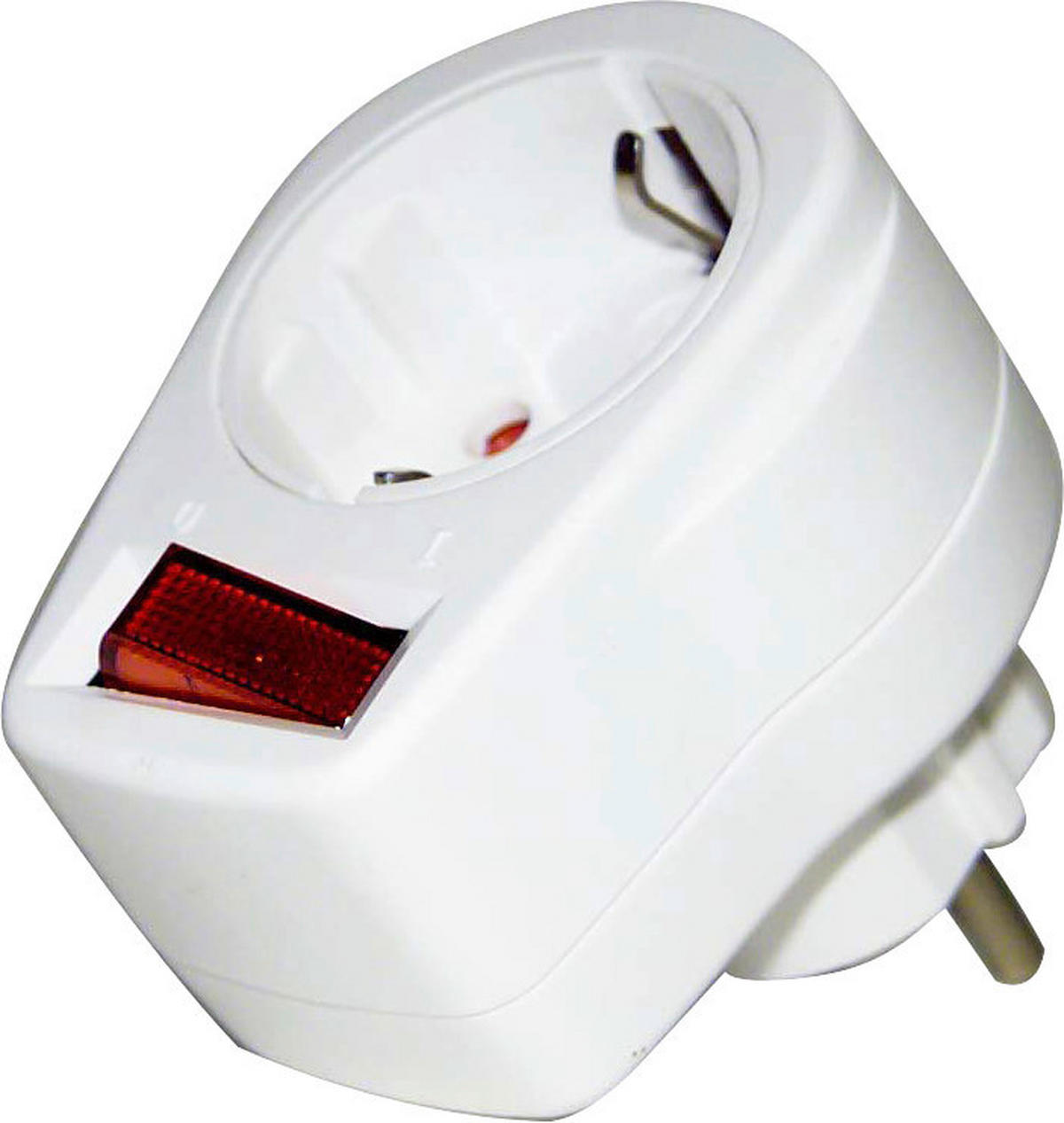 Unitec Zwischenstecker weiß ca. 250 V Zwischenstecker - weiß - UniTec