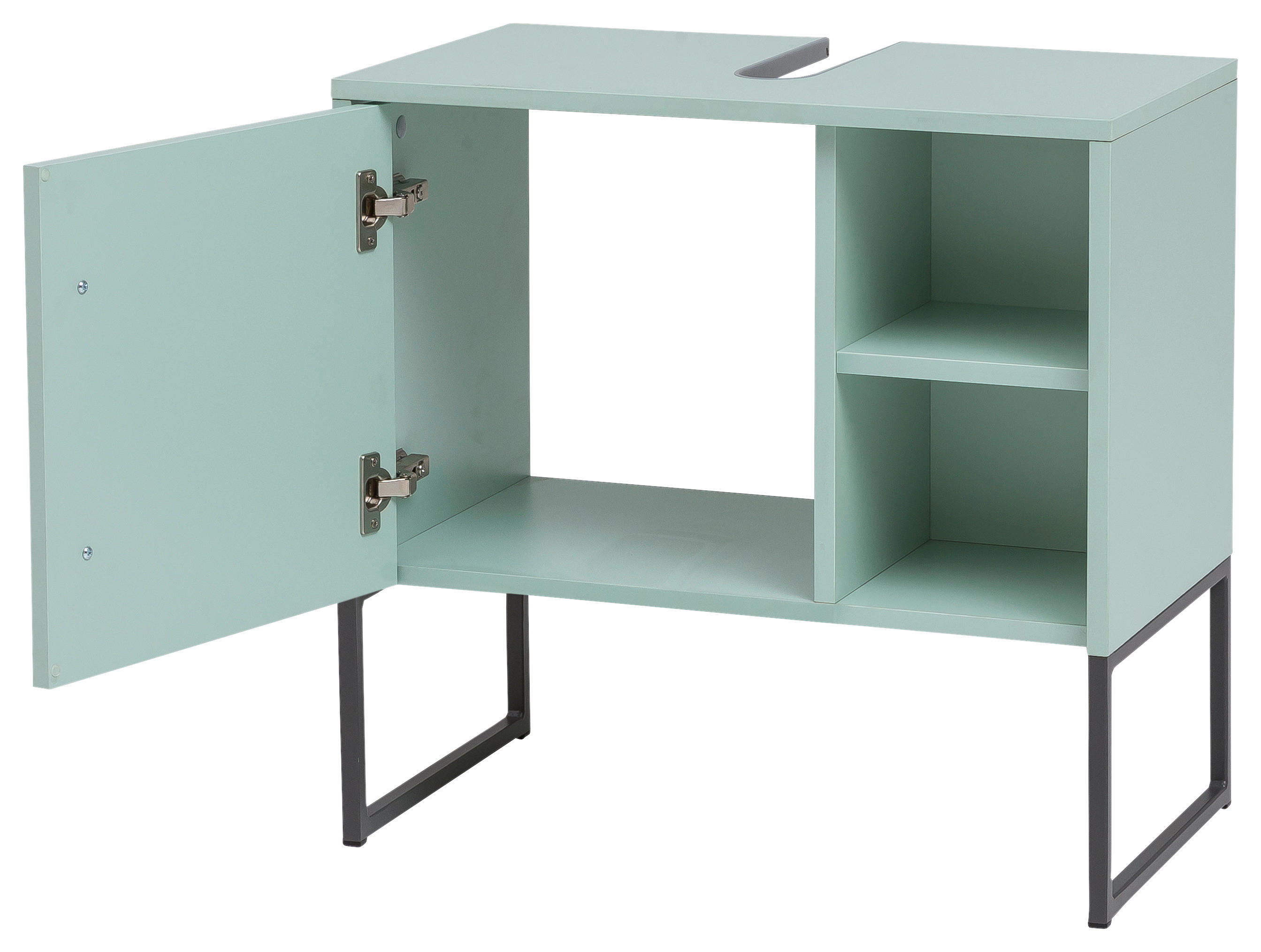 Waschbeckenunterschrank Limone mint B/H/T: ca. 60,4x59,9x33,1 cm Limone - mint (60,40/59,90/33,10cm) - Möbelpartner