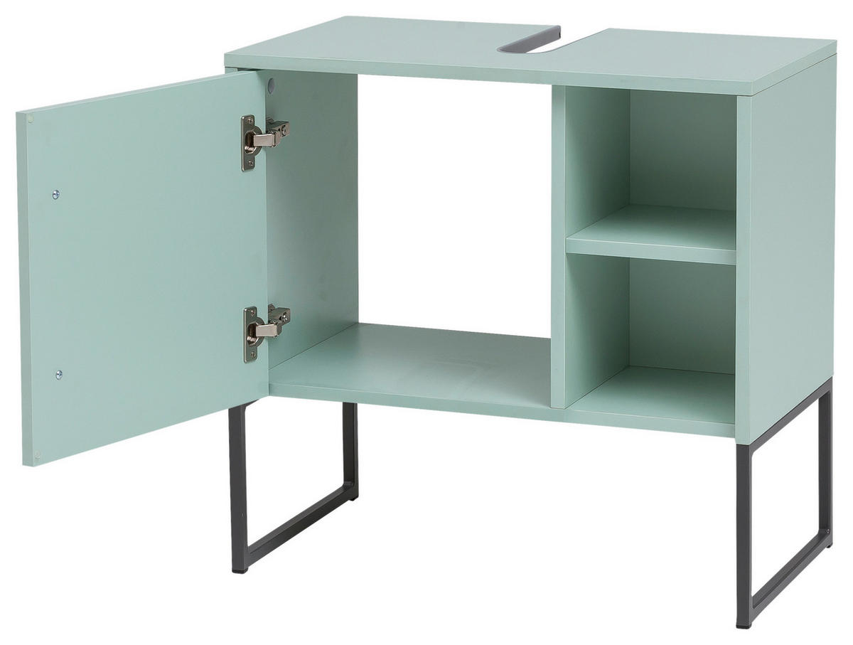Waschbeckenunterschrank Limone mint B/H/T: ca. 60,4x59,9x33,1 cm Limone - mint (60,40/59,90/33,10cm) - Möbelpartner