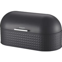 MICHELINO Brotkasten grau Aluminium B/H/L: ca. 21,5x22x43,5 cm Brotkasten_William - grau (43,50/21,50/22,00cm) - MICHELINO