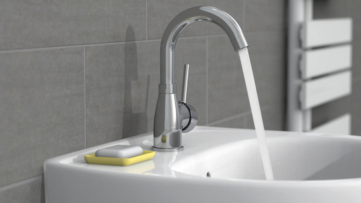 Waschtisch-Armatur Futura Chrom Waschtischarmatur_Futura chrom - Chrom (15,10/10,00/23,10cm) - Eisl