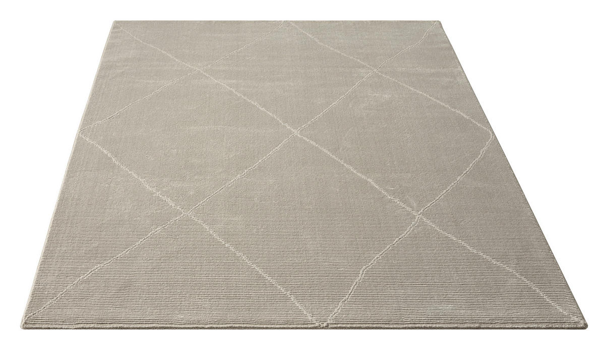 Webteppich Sign beige B/L: ca. 80x150 cm Sign - beige (80,00/150,00cm)