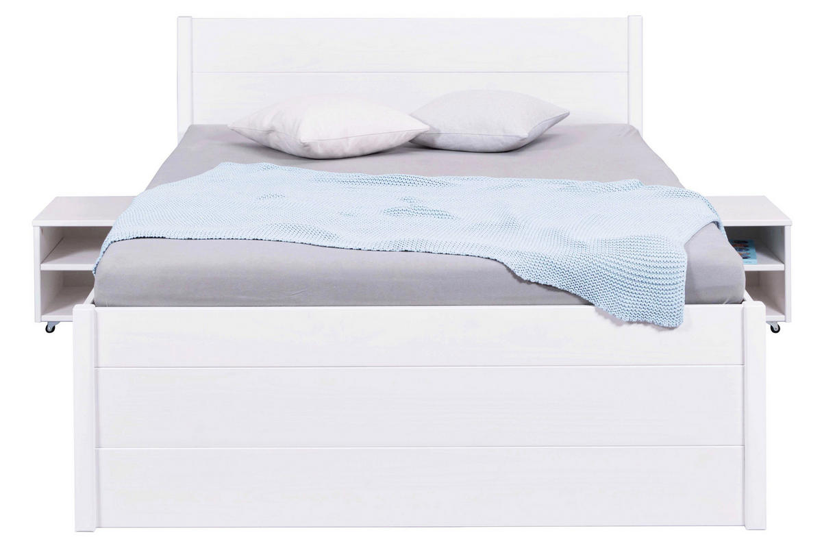 Funktionsbett Efetivo weiß Efetivo - weiß (209,00/166,00/90,00cm) - Inter Link