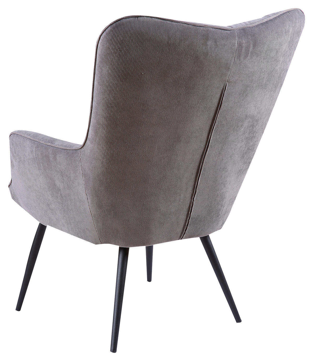 byLIVING Sessel B/H/T: ca. Metall kaufen 72x97x80 bei ▷ POCO UTA cm grau schwarz online Stoff