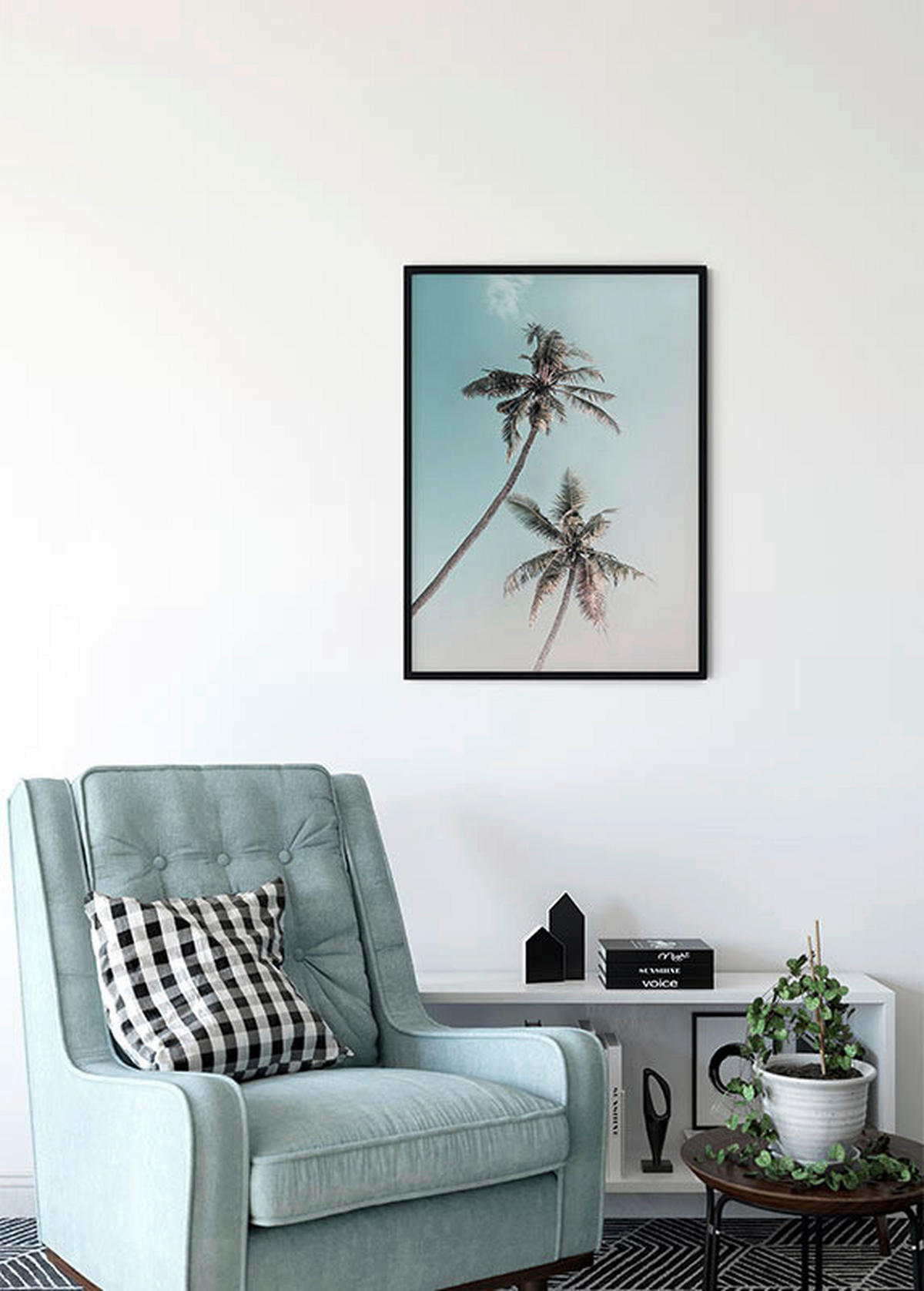 Komar Poster Miami Palms Palmen B/L: ca. 30x40 cm Miami Palms - (30,00/40,00cm) - Komar