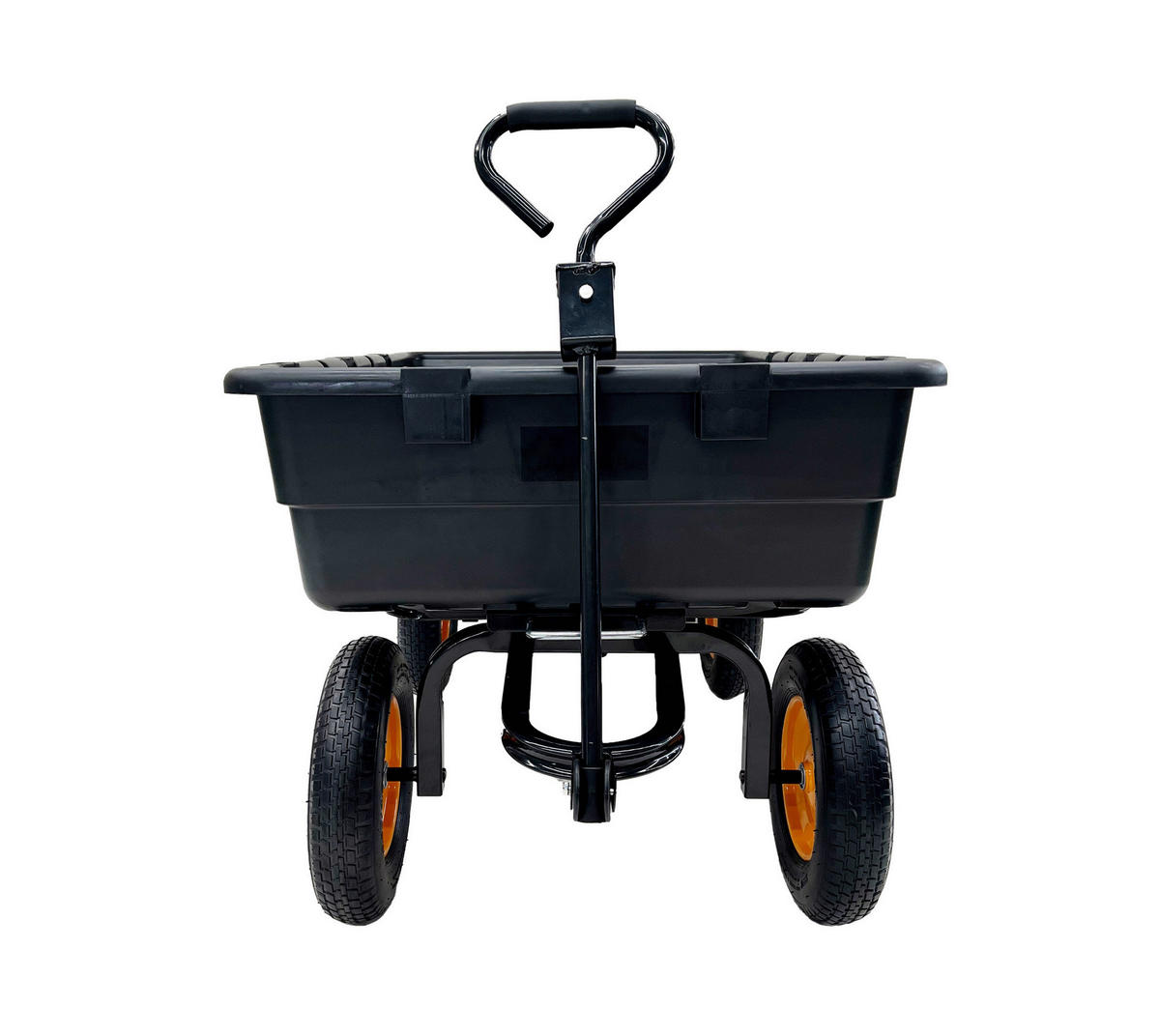 Westmann Schubkarre Prakta schwarz B/H/L: ca. 108x83x145 cm Prakta - schwarz (145,00/108,00/83,00cm) - Westmann