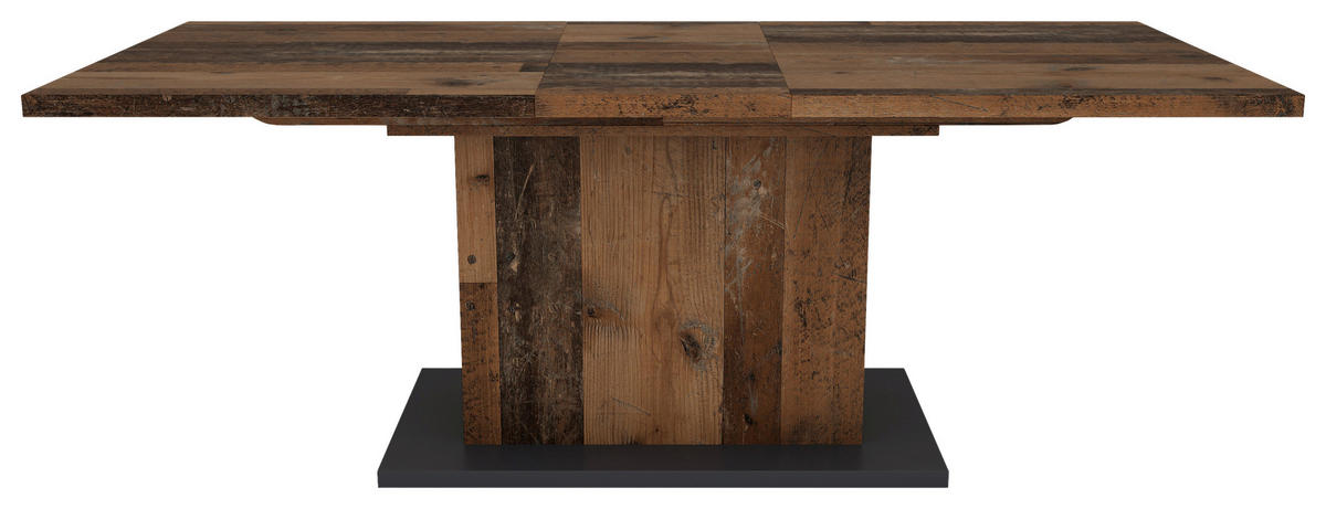 Tisch ATHEN Eiche Old Wood Nachbildung B/H/T: ca. 160x75x90 cm ATHEN - Eiche (160,00/75,00/90,00cm) - byLIVING