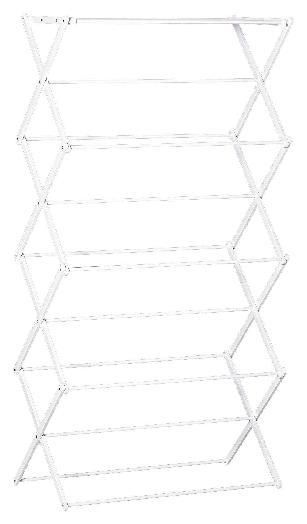 HOMCOM Wäscheständer weiß Kunststoff B/H/L: ca. 35x74x144 cm Wäscheständer - weiß (144,00/35,00/74,00cm) - HOMCOM