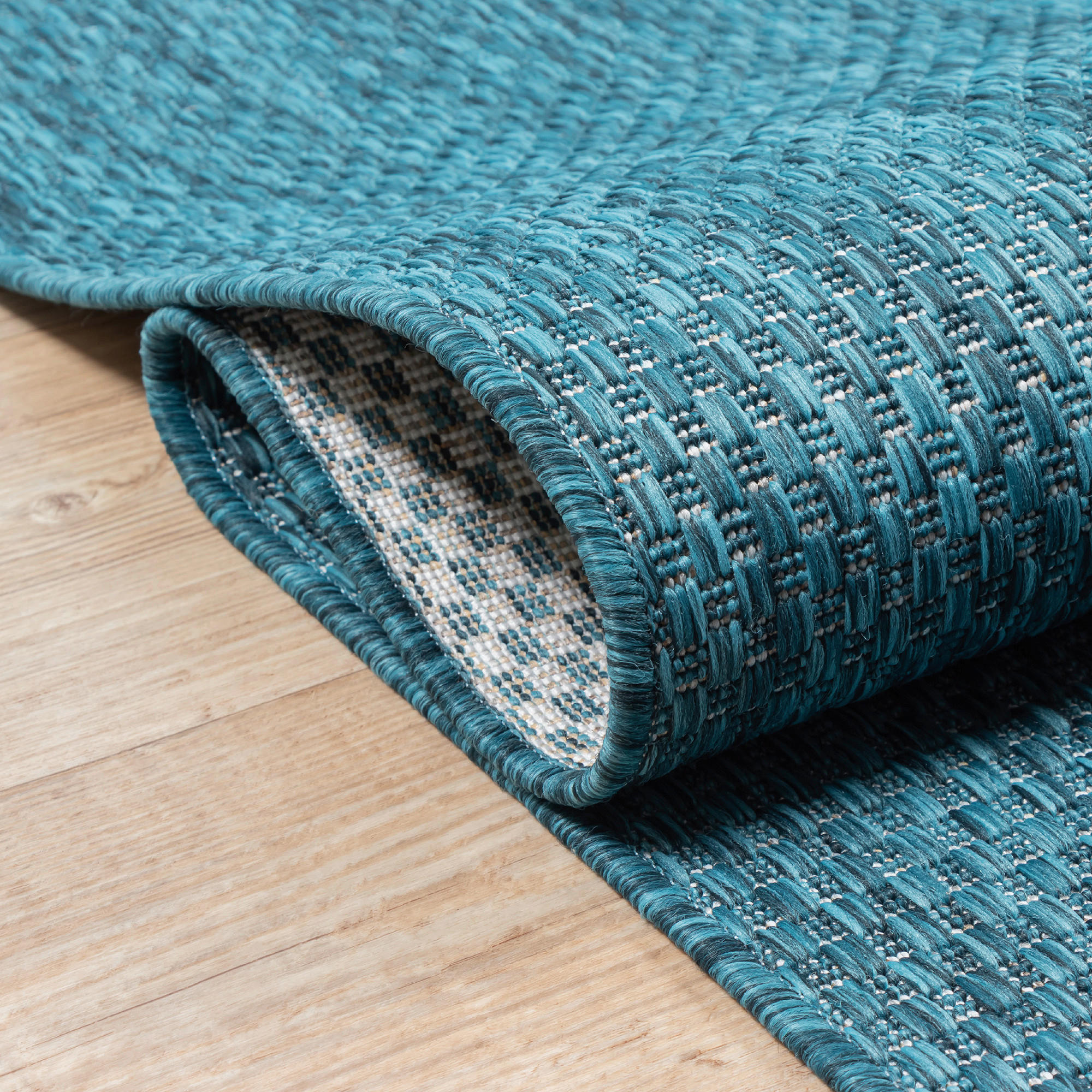 Thumbnail - Sanat Outdoorteppich MELISSA blau B/L: ca. 80x150 cm