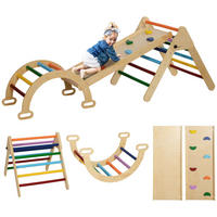 AIYAPLAY Klettergerüst multicolor B/H/L: ca. 64,5x63x178 cm Klettergerüst - multicolor (178,00/64,50/63,00cm) - AIYAPLAY