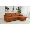Ecksofa Liv terra Microfaser B/H/T: ca. 231x86x150 cm Liv - Eiche/terra (231,00/86,00/150,00cm)