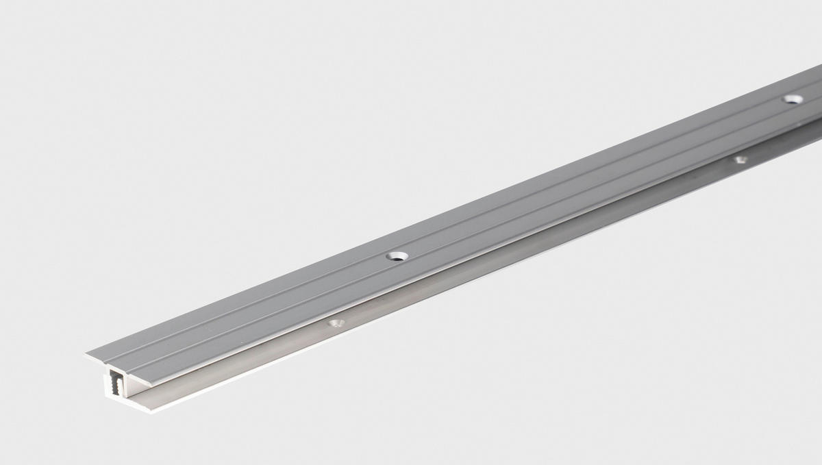 Übergangsprofil silber B/L: ca. 3,4x100 cm pro Stück Übergangsprofil 34x1000 silber - silber (3,40/100,00cm)