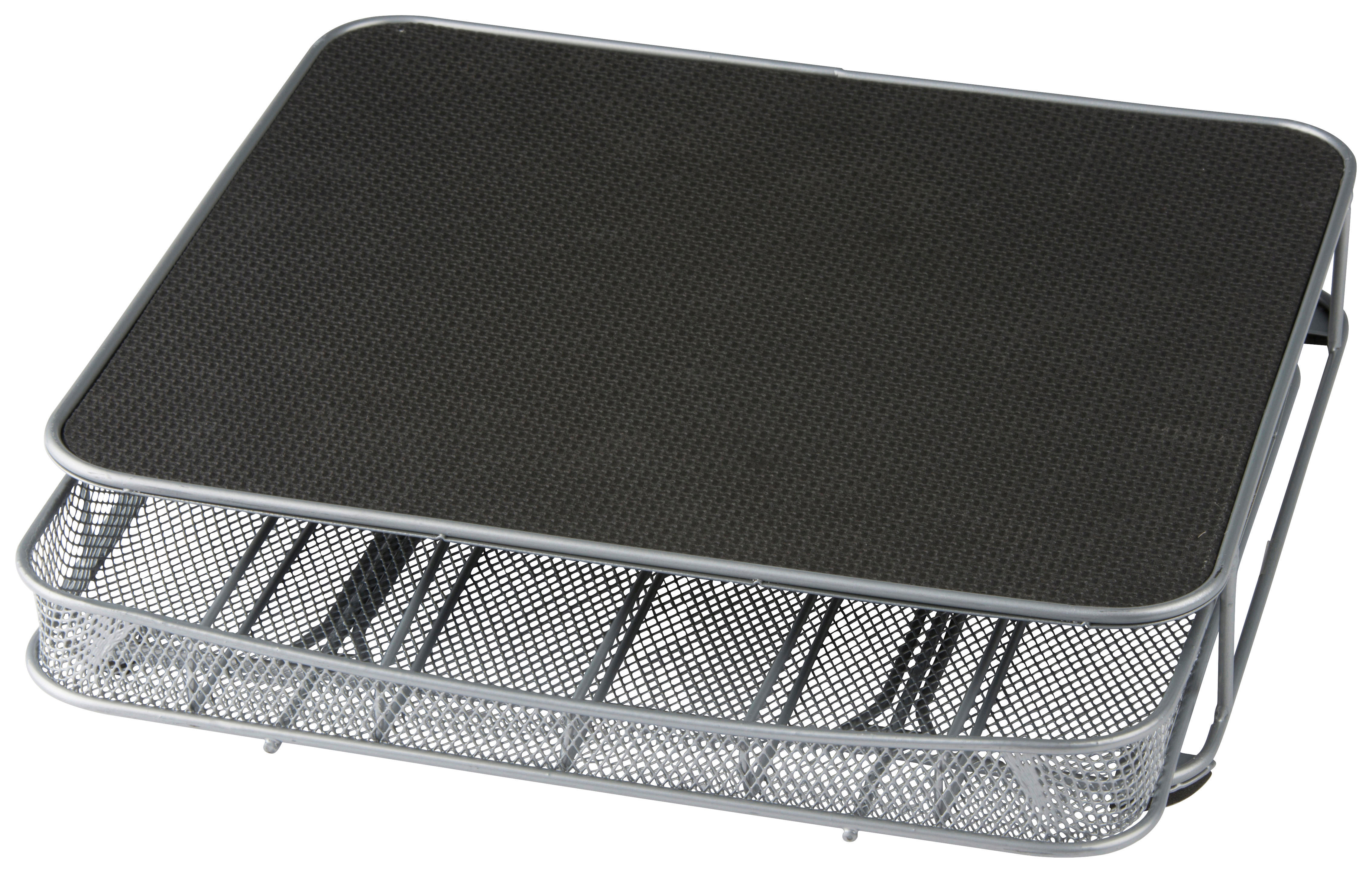 Kapselhalter schwarz Metall B/H/L: ca. 6x31,5x29 cm Kapselhalter_mit_Ständer - schwarz (29,00/6,00/31,50cm)
