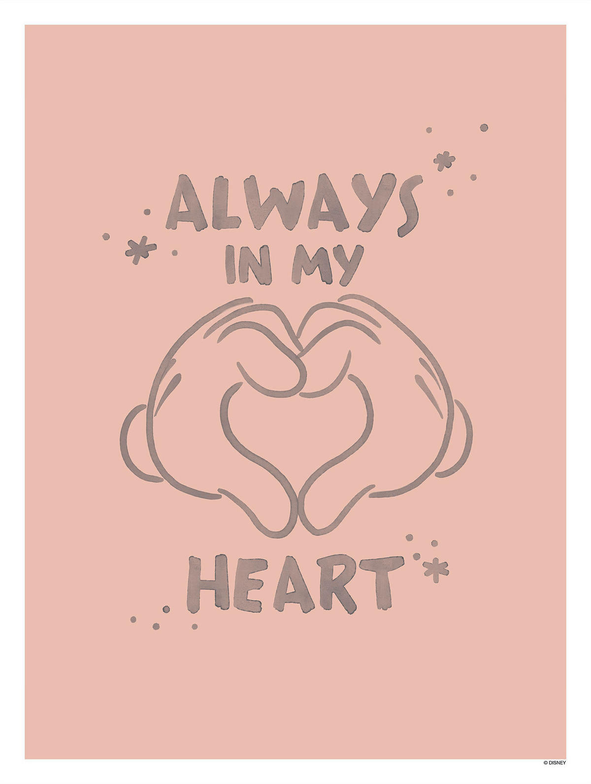 Komar Poster Mickey Endless Love Mickey Endless Love - Komar
