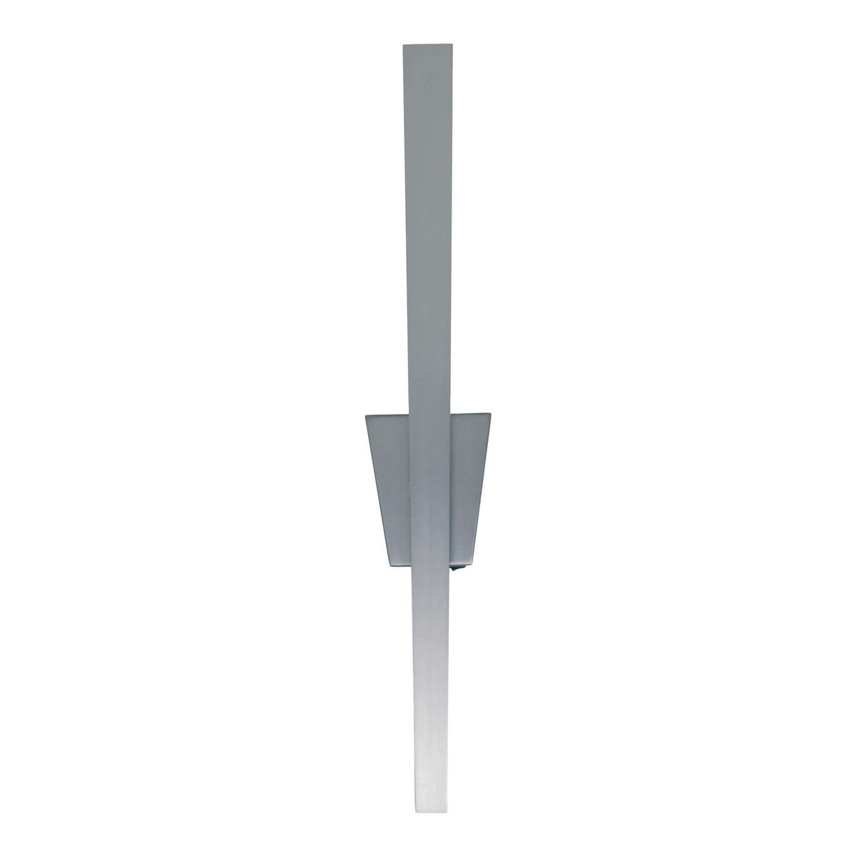 Näve Leuchten LED-Leuchten 1386750 nickel matt Metall Kunststoff B/H/T: ca. 4,5x62x10 cm 1 Brennstellen Trevor - nickel matt (4,50/62,00/10,00cm) - Näve Leuchten