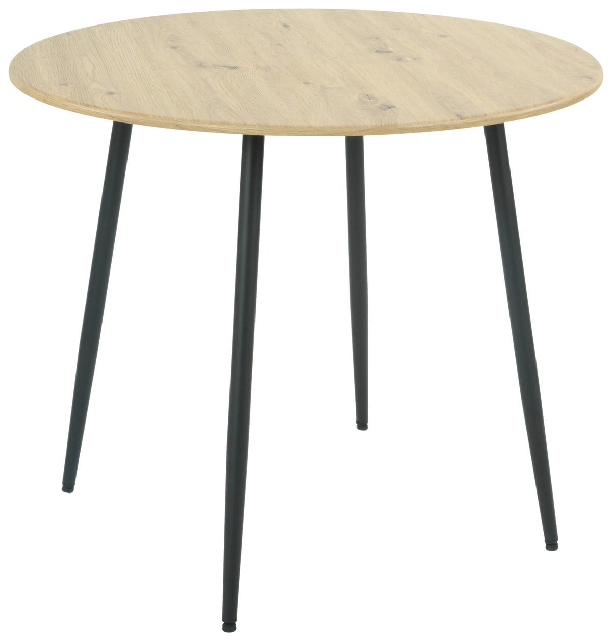 Esstisch Hagen Eiche schwarz B/H: ca. 90x76 cm Hagen - Eiche/schwarz (90,00/76,00cm) - Hela