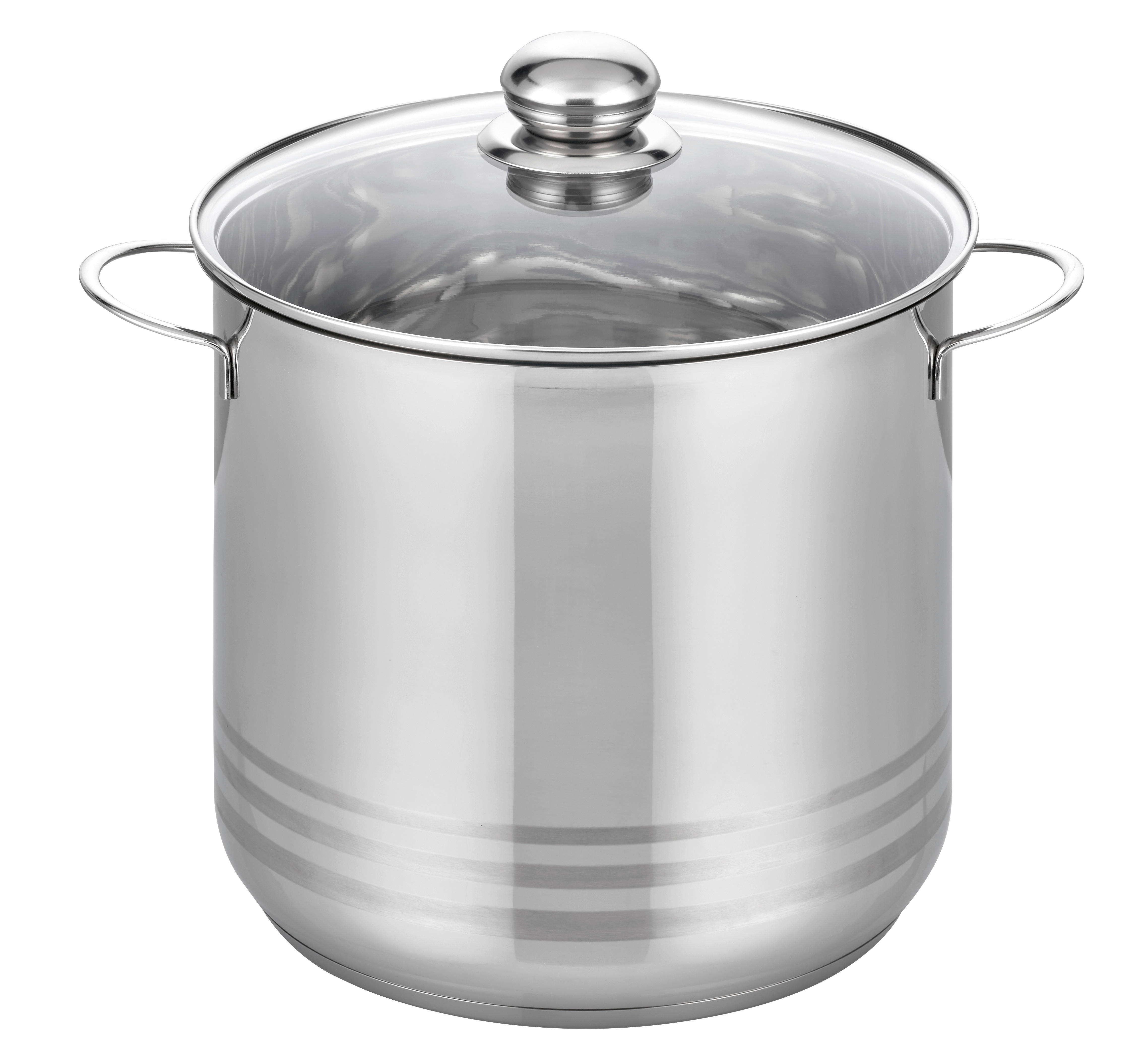 ELO Großraumtopf Basic silber Edelstahl B/H/L: ca. 0,255x0,24x0,325 cm Basic - silber (0,32/0,25/0,24cm) - ELO