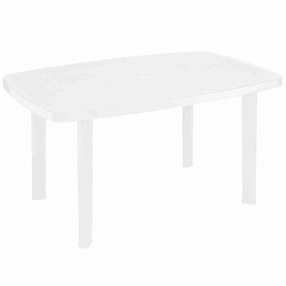 PROGARDEN,MADISON Gartensitzgruppe + Auflagen Tampa grau Kunststoff B/H/L: ca. 90x109x140 cm Tampa - weiß/grau (140,00/90,00/109,00cm) - PROGARDEN,MADISON