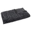Wohndecke Luxus Flanell Luxus - anthrazit (140,00/200,00cm) - POCOline