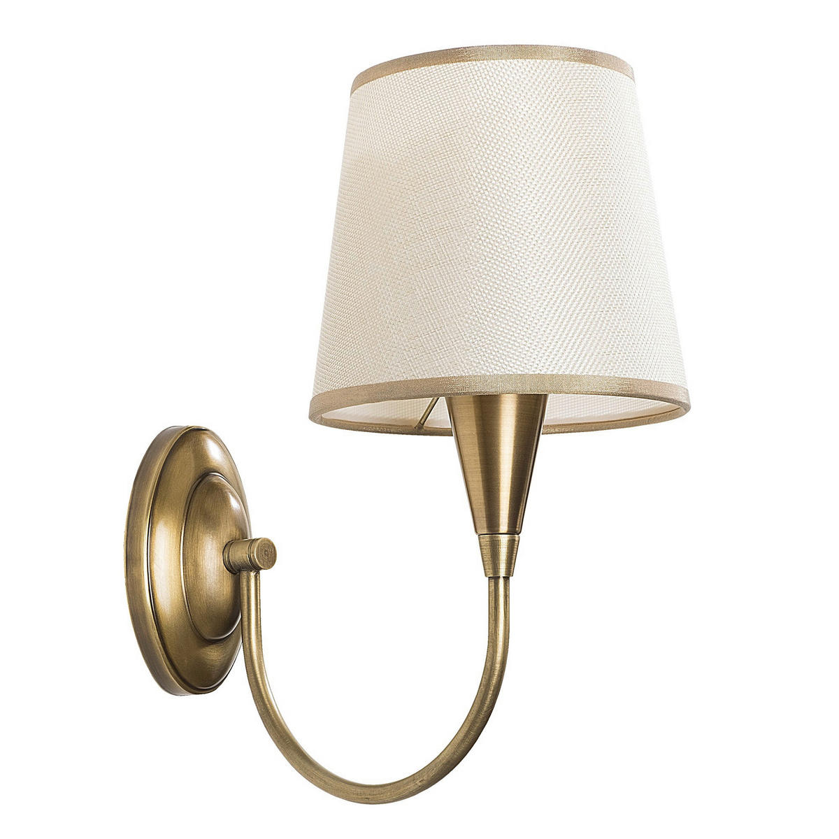 Opviq Wandleuchte Pardo bronze Stoff Metall B/H/T/L/D: ca. 28x31x28x16x16 cm E27 1 Brennstellen Pardo - bronze (16,00/28,00/31,00cm) - Opviq