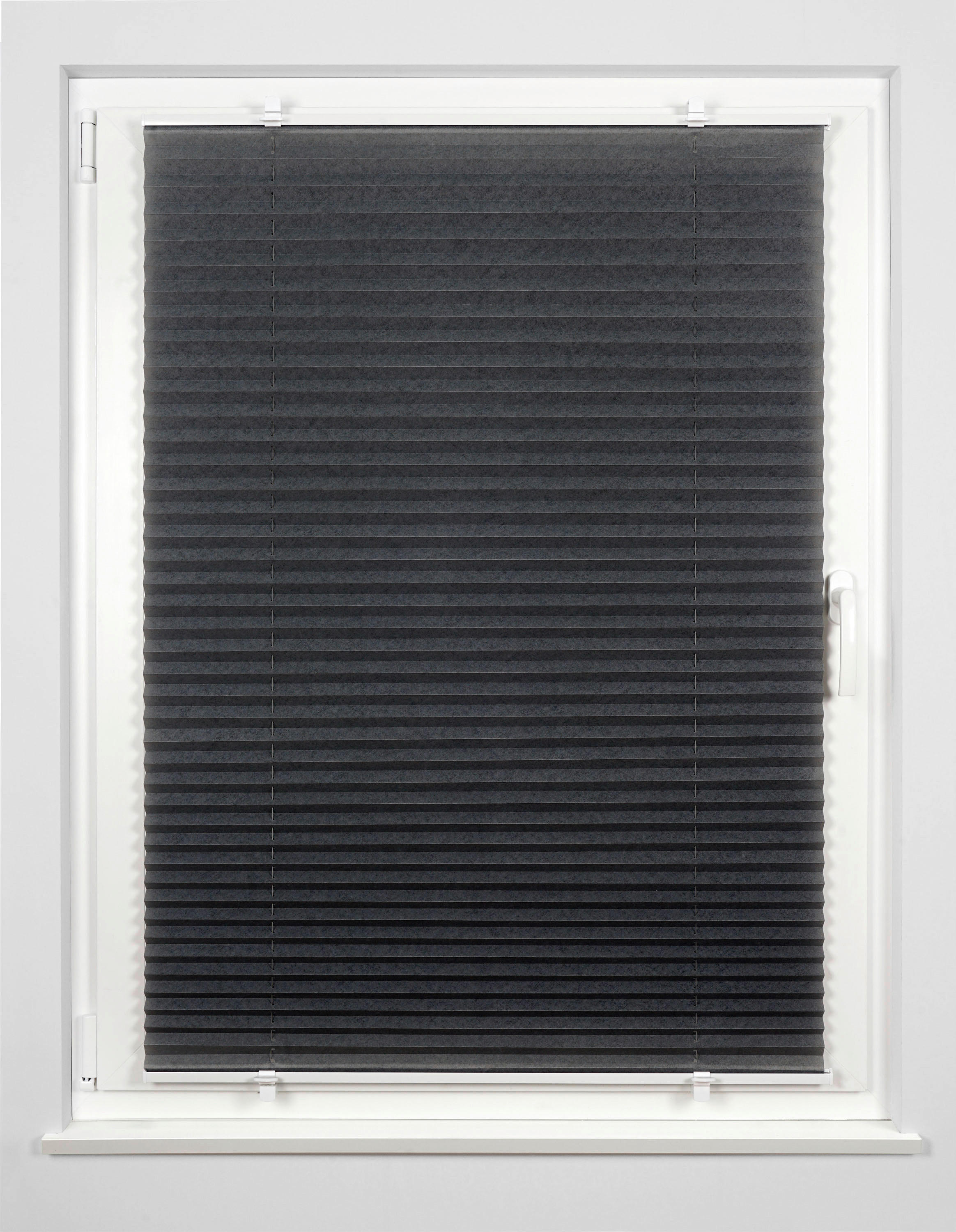 Klemmplissee hellgrau B/L: ca. 60x130 cm Basic_Klemmplissee_Promo - hellgrau (60,00/130,00cm)