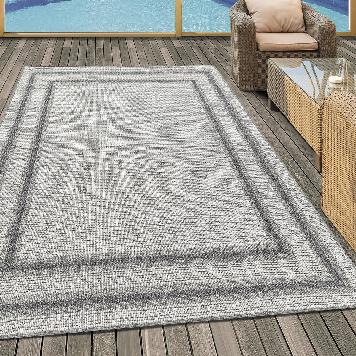 Ayyildiz Teppich ARUBA creme B/L: ca. 160x230 cm ARUBA - creme (160,00/230,00cm) - Ayyildiz