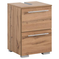 Waschbeckenunterschrank Carlos Eiche Landhaus Nachbildung B/H/T: ca. 40,2x59,1x35 cm Carlos - Eiche (40,20/59,10/35,00cm) - Möbelpartner