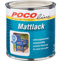 POCOline Mattlack cremeweiß ca. 0,25 l Mattlack_Acryl_2in1 250ml - cremeweiß (250ml) - POCOline